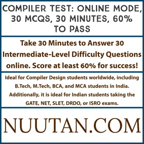 Master Compiler Design - Take the Compiler Test Online