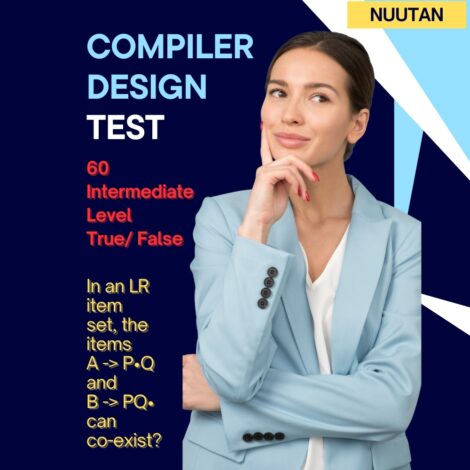 Compiler Test: 60 True/False MCQs Online Assessment